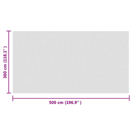 Insektsnät Vit 3 x 5 m polyeten