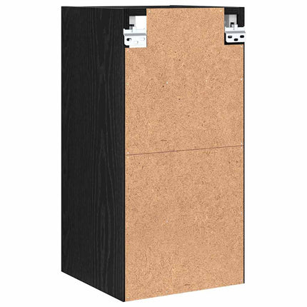 Hängande skåp Svart ek 30 x 29,5 x 60 cm Konstruerat trä