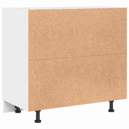 Kök Hörn Bas Skåp Svart ek 86 x 46 x 81,5 cm Konstruerat trä