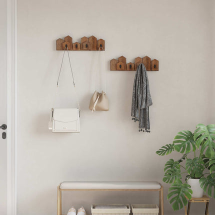 Hanger Brun 48 x 8 x 15 cm Massivt mahognyträ