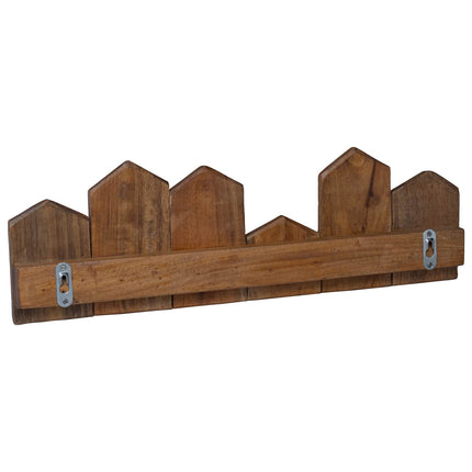 Hanger Brun 48 x 8 x 15 cm Massivt mahognyträ