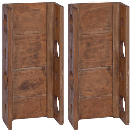 Hylla Brun 24 x 13 x 54 cm Massivt mahognyträ