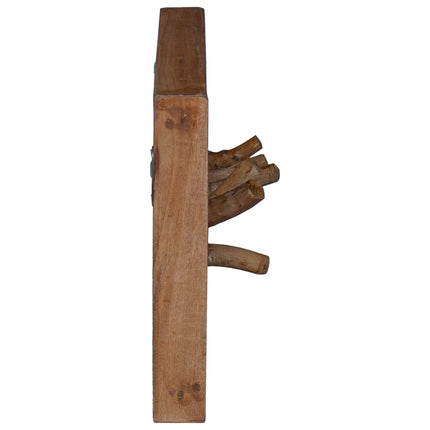 Kappa Krok Naturfärg 50 x 10 x 25 cm Massivt mahognyträ