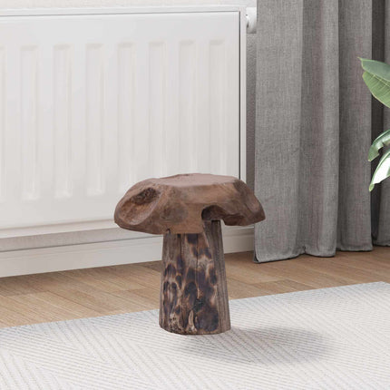 Pall Naturfärg 35 x 35 x 35 cm Massivt teakträ