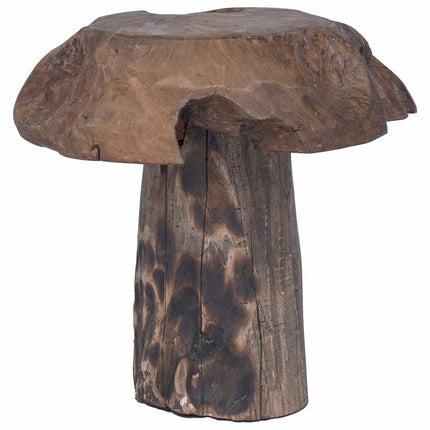 Pall Naturfärg 35 x 35 x 35 cm Massivt teakträ
