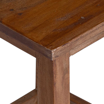 Pall Naturfärg 30 x 30 x 47 cm Mahognyträ