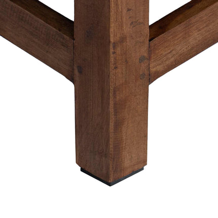 Pall Naturfärg 26 x 26 x 26 cm Mahognyträ