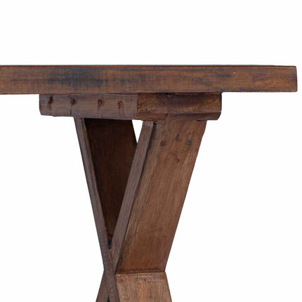 bänk Naturfärg 85 x 35 x 46 cm Massivt återvunnet trä