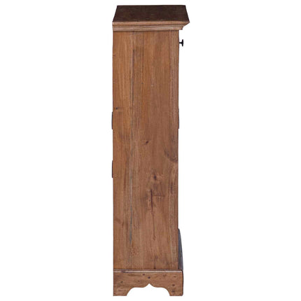 Vinställ 55 x 23 x 85 cm Massivt mahognyträ