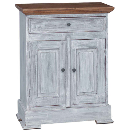 Förvaringsskåp 63 x 30 x 79 cm Massivt mahognyträ
