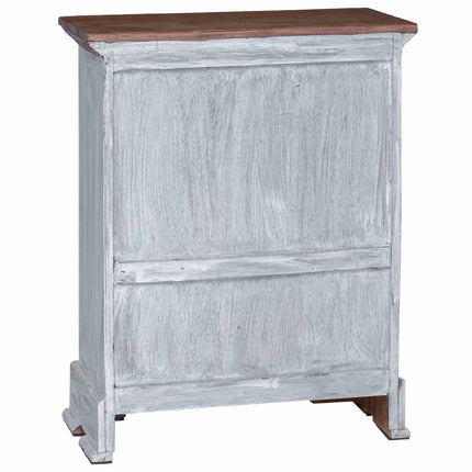 Förvaringsskåp 63 x 30 x 79 cm Massivt mahognyträ