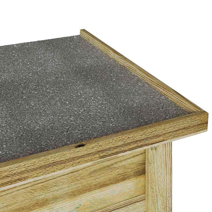 Förvaringslåda med lagring Naturfärg 80 x 44,5 x 57,5 cm