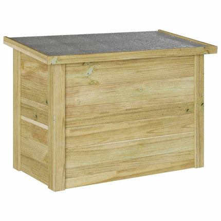 Förvaringslåda med lagring Naturfärg 80 x 44,5 x 57,5 cm