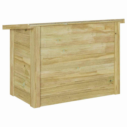 Förvaringslåda med lagring Naturfärg 80 x 44,5 x 57,5 cm