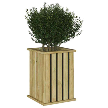 Plantlådor Brun 33 x 33 x 45 cm Impregnerat furuträ