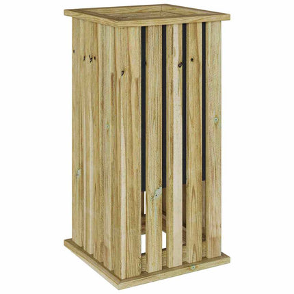 Plantlådor Brun 33 x 33 x 65 cm Impregnerat furuträ