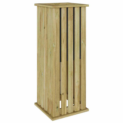 Plantlådor Brun 33 x 33 x 85 cm Impregnerat furuträ