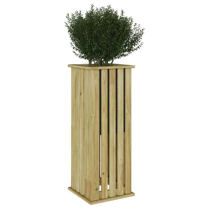 Plantlådor Brun 33 x 33 x 85 cm Impregnerat furuträ