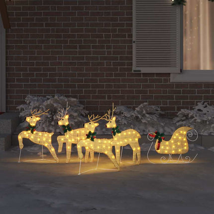 LED Renar 5 pcs Guld tyg