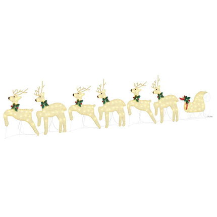 LED Renar 7 pcs Guld tyg