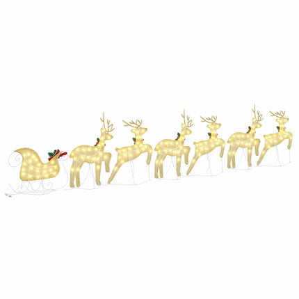 LED Renar 7 pcs Guld tyg