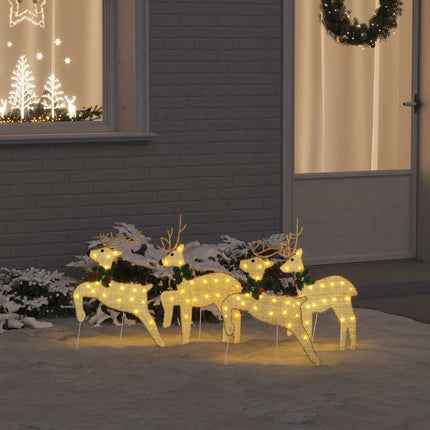 LED Renar 4 pcs Guld tyg