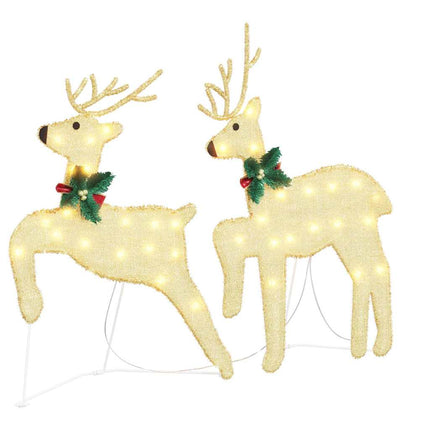 LED Renar 4 pcs Guld tyg