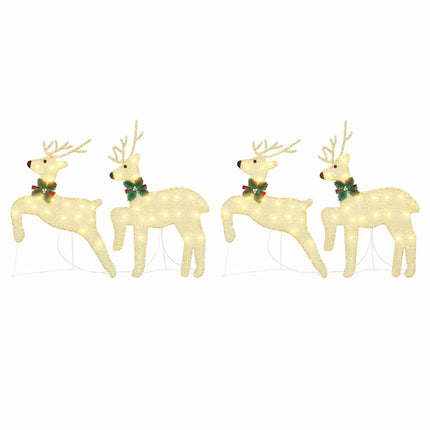 LED Renar 4 pcs Guld tyg