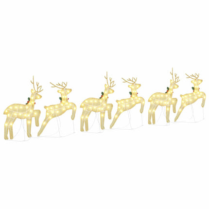 LED Renar 6 pcs Guld tyg