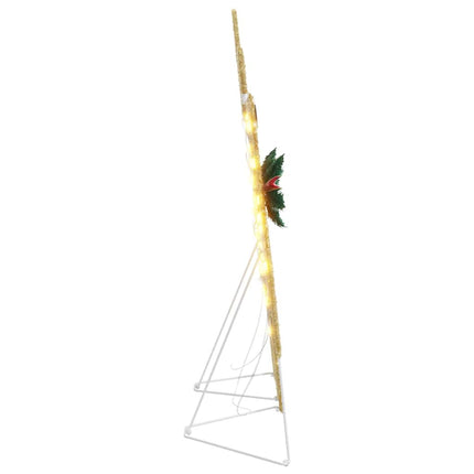 LED Renar 2 st Varmvit 45 x 19 x 65 cm tyg LED-lampor