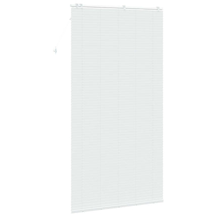 Persienn Vit 135 x 250 cm 35 mm Massivt Paulownia-trä