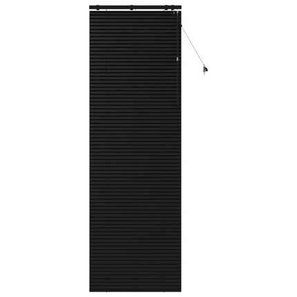 Persienn Svart 70 x 250 cm 35 mm Massivt Paulownia-trä