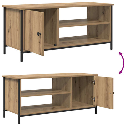 TV-skåp Artisan Ek 100 x 40 x 45 cm Konstruerat trä