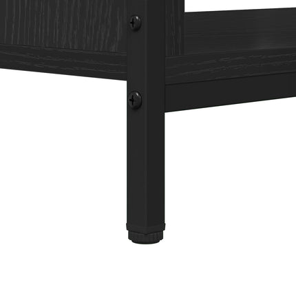 TV-skåp Svart Ek 100 x 40 x 45 cm Konstruerat trä