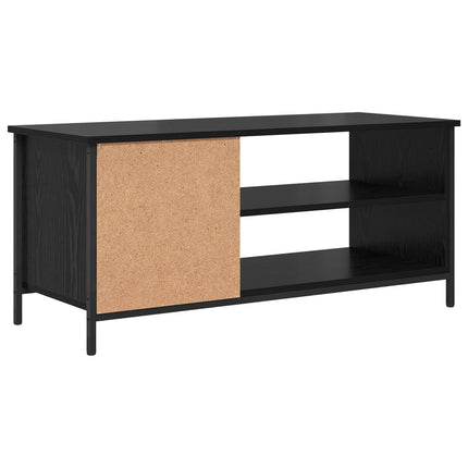 TV-skåp Svart Ek 100 x 40 x 45 cm Konstruerat trä