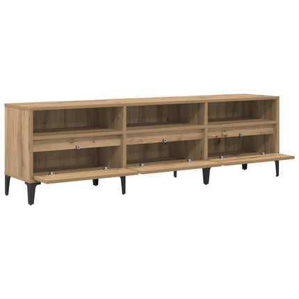 TV-skåp Artisan Ek 150 x 30 x 45 cm Konstruerat trä och järn