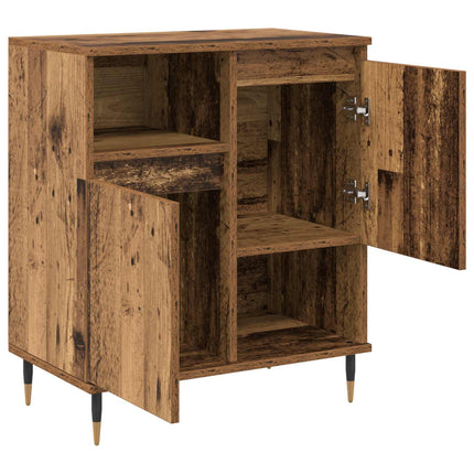 Sideboard Gammalt trä 60 x 35 x 70 cm