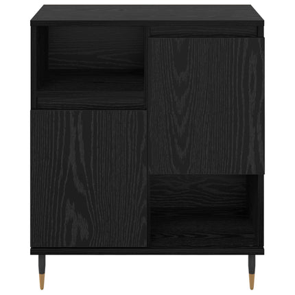 Sideboard Svart Ek 60 x 35 x 70 cm