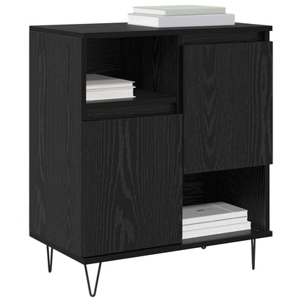 Sideboard Svart Ek 60 x 35 x 70 cm