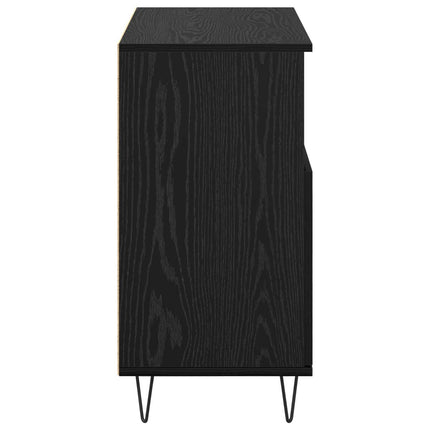 Sideboard Svart Ek 60 x 35 x 70 cm