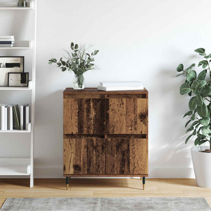 Sideboard Gammalt trä 60 x 35 x 70 cm