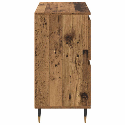 Sideboard Gammalt trä 60 x 35 x 70 cm