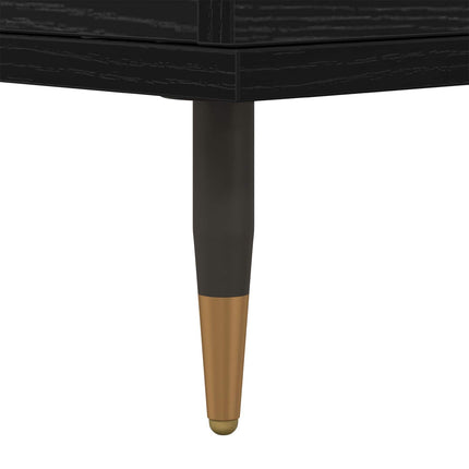 Sideboard Svart Ek 60 x 35 x 70 cm