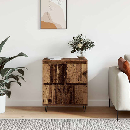 Sideboard Gammalt trä 60 x 35 x 70 cm