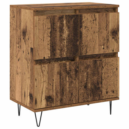 Sideboard Gammalt trä 60 x 35 x 70 cm