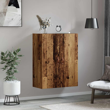 Väggskåp Gammalt trä 69,5 x 34 x 90 cm Konstruerat trä