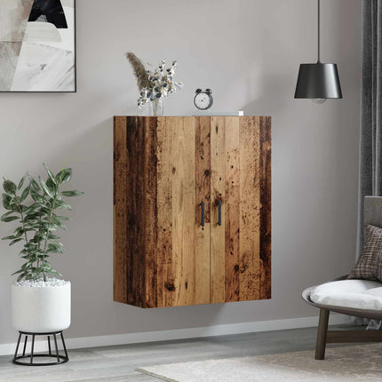 Väggskåp Gammalt trä 69,5 x 34 x 90 cm Konstruerat trä