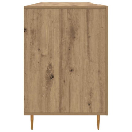 Skrivbord med hylla artisan ek 140 x 50 x 75 cm Konstruerat trä