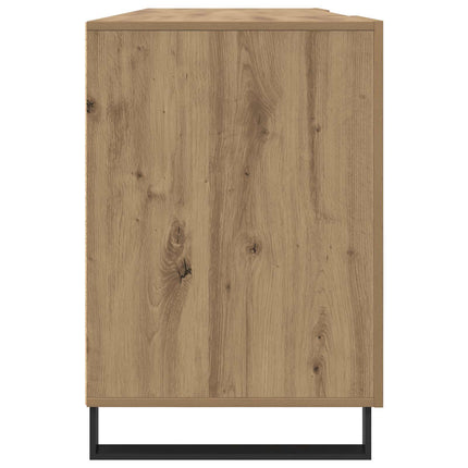 Skrivbord med hylla artisan ek 140 x 50 x 75 cm Konstruerat trä