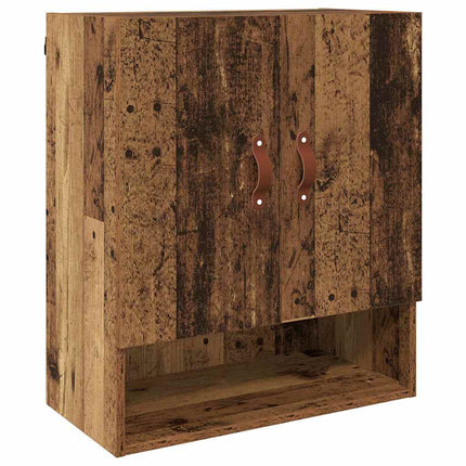 Väggskåp Gammalt trä 60 x 31 x 70 cm Konstruerat trä